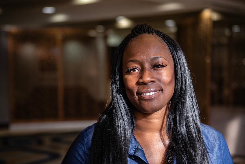Crystal Mason in Fort Worth on Sept. 9, 2019.